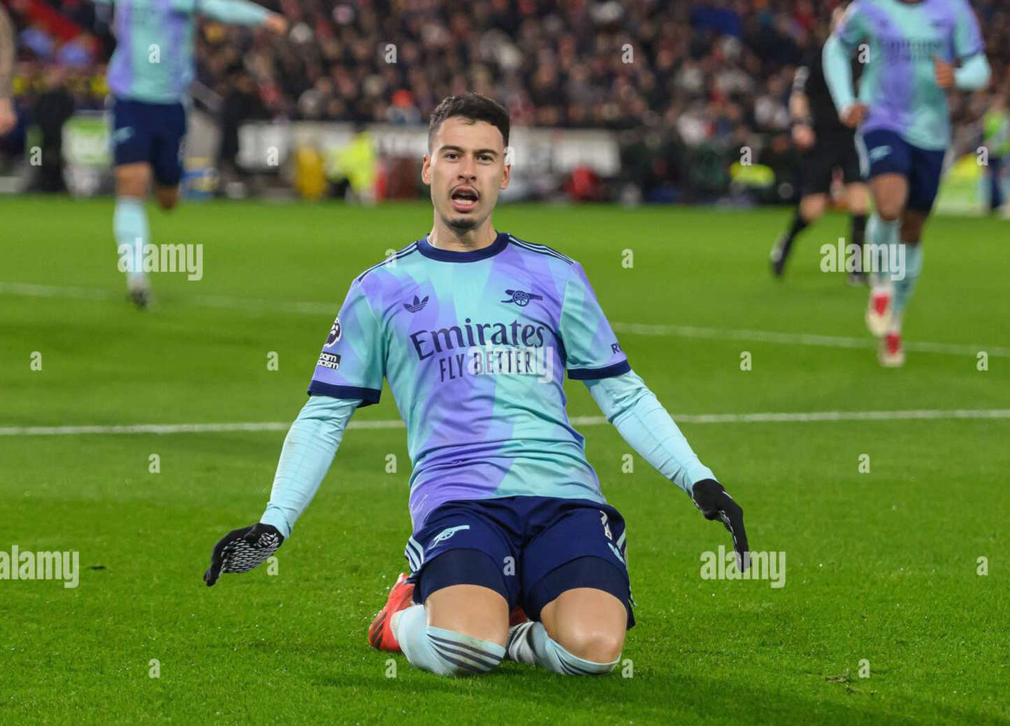 Arsenal 2024-25 Authentic Third Gabriel Martinelli #11 Kit - XL *BNWT*