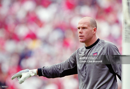 USMNT 2000 GK Jersey Brad Friedel #1 Silver/Black Kit - (7/10) - XL