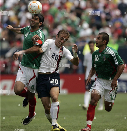 Mexico 2007-08 Home Jersey Rafa Marquez #4 Kit - (7/10) - L