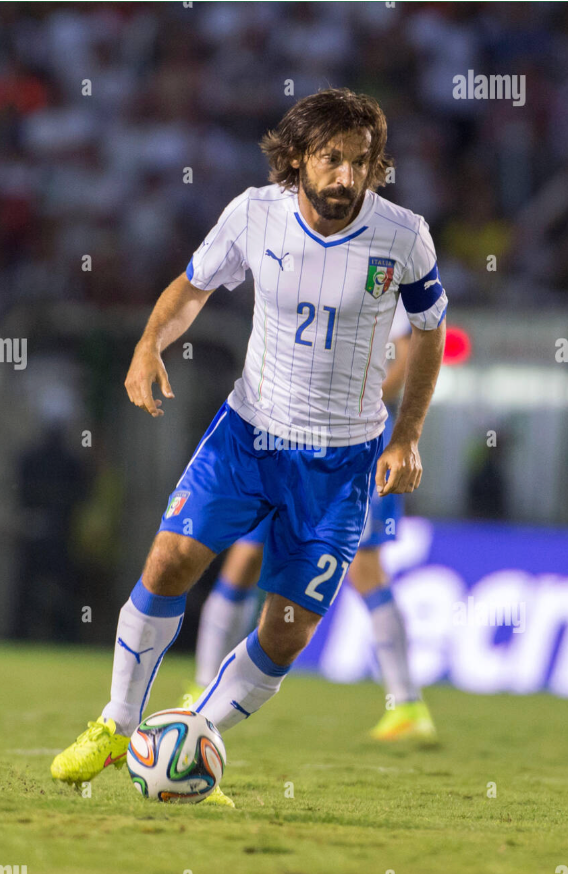 Italy FIGC 2014-15 Away Jersey Andrea Pirlo #21 Kit - XL *BNWT*