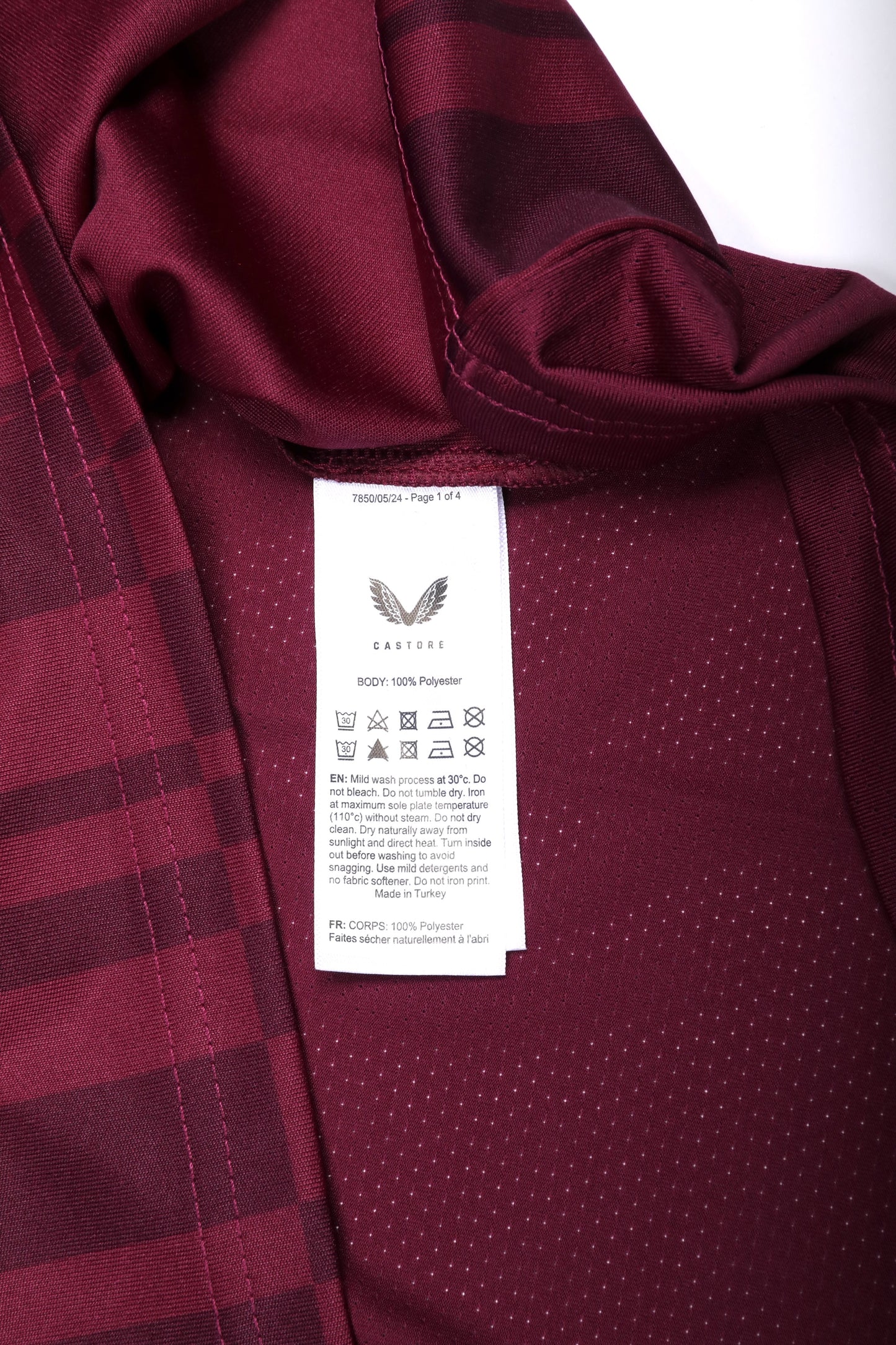 Burnley FC 2024-25 Home Jersey Oliver Sonne #2 Kit - XL *BNWT*