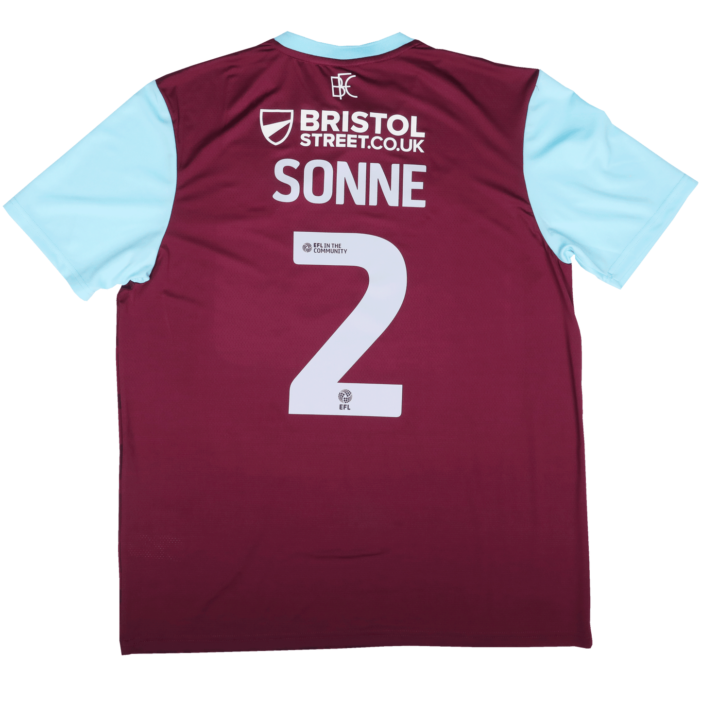 Burnley FC 2024-25 Home Jersey Oliver Sonne #2 Kit - XL *BNWT*