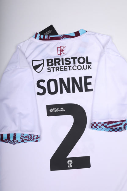 Burnley FC 2024-25 Third Jersey Oliver Sonne #2 Kit - XL *BNWT*