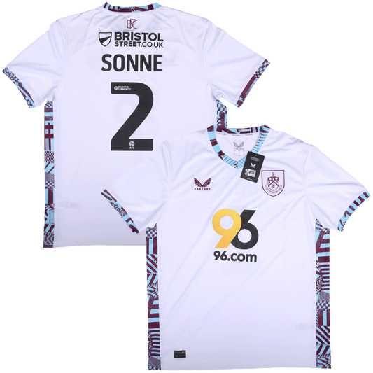 Burnley FC 2024-25 Third Jersey Oliver Sonne #2 Kit - XL *BNWT*