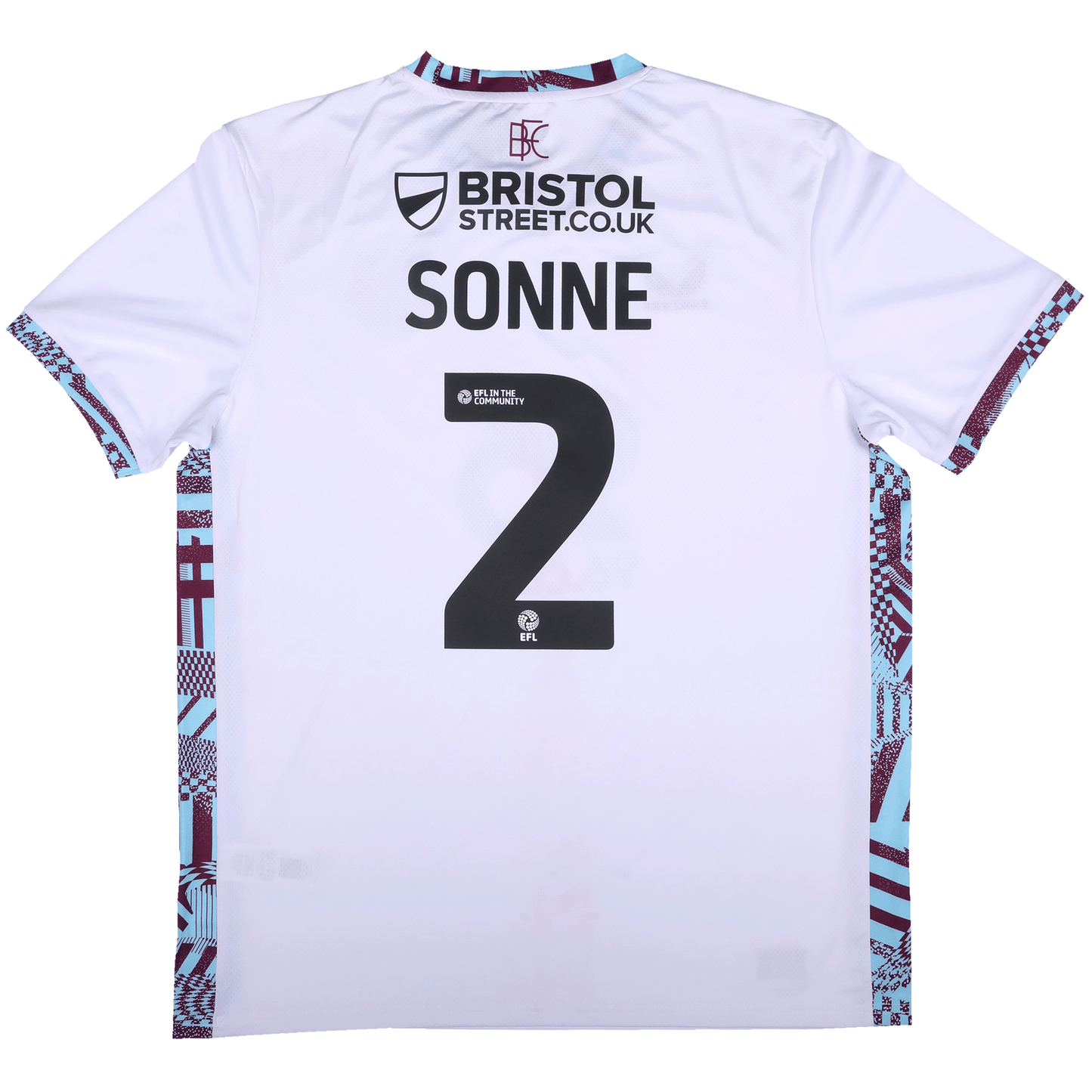 Burnley FC 2024-25 Third Jersey Oliver Sonne #2 Kit - XL *BNWT*