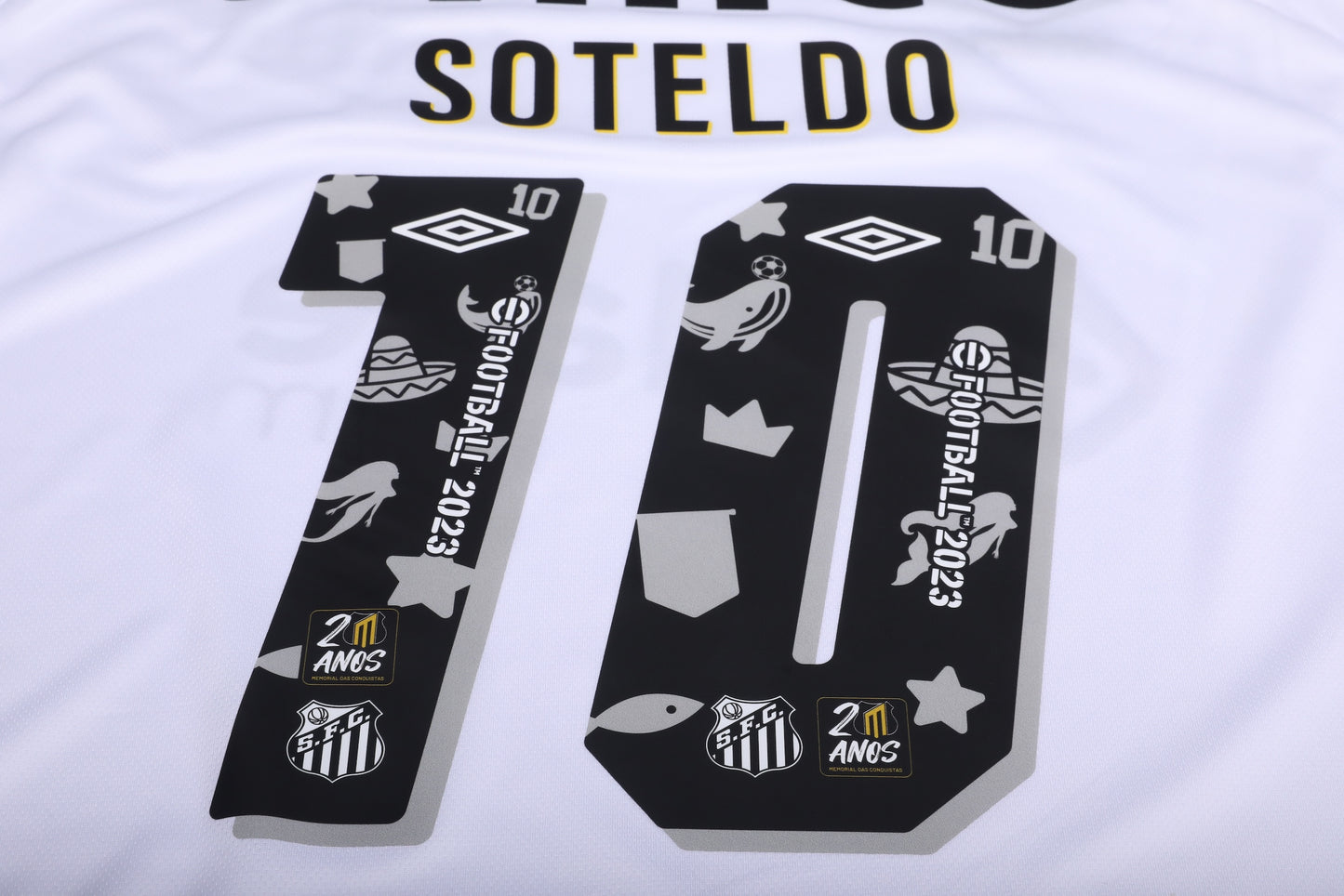 Santos FC 2023 Home Jersey Yeferson Soteldo #10 Kit - XL *BNWT*