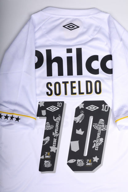 Santos FC 2023 Home Jersey Yeferson Soteldo #10 Kit - XL *BNWT*