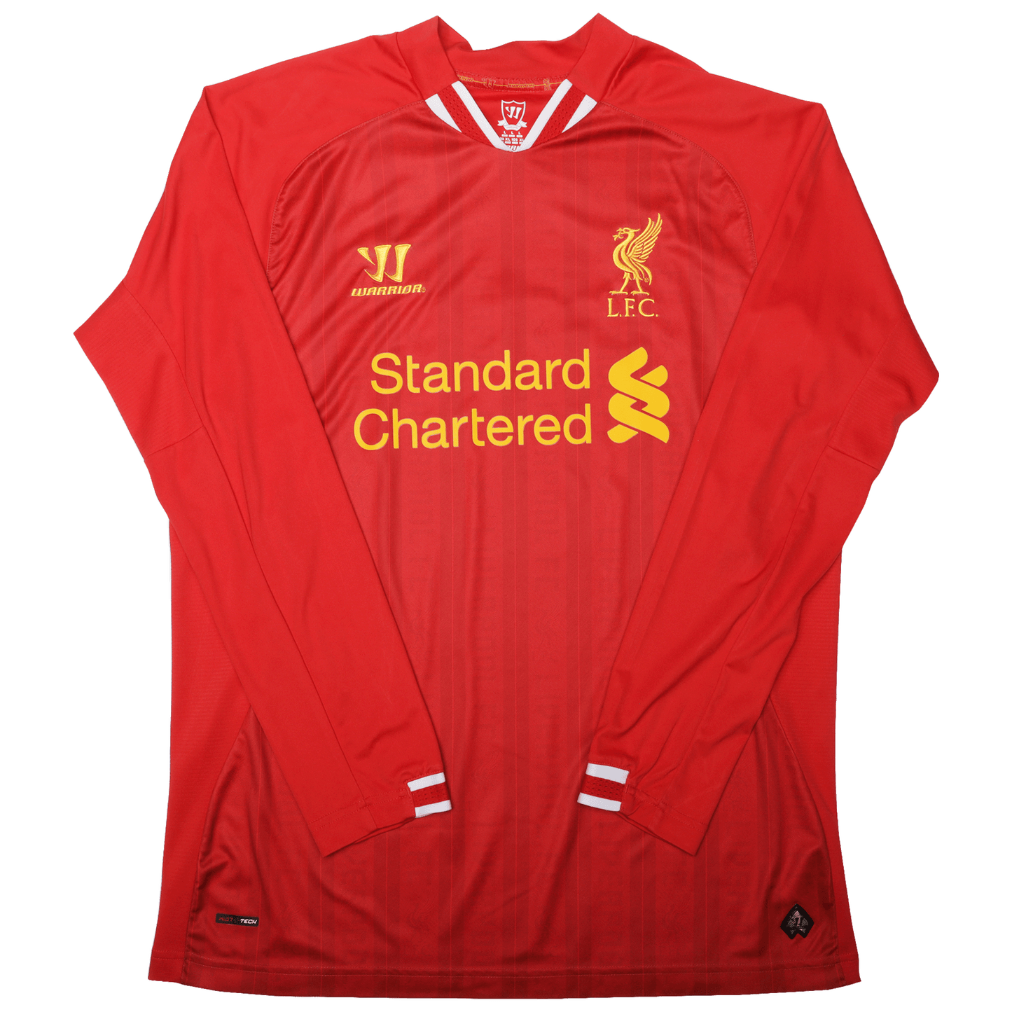 Liverpool FC 2013-14 Home Jersey Luis Suarez #7 L/S Kit - (9.8/10) - L