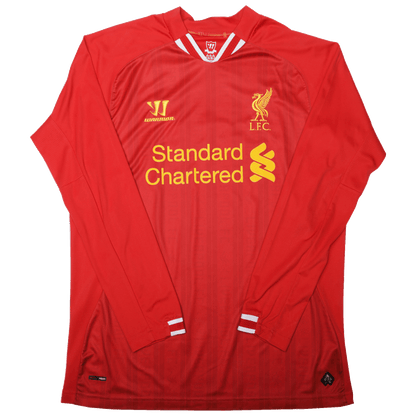 Liverpool FC 2013-14 Home Jersey Luis Suarez #7 L/S Kit - (9.8/10) - L