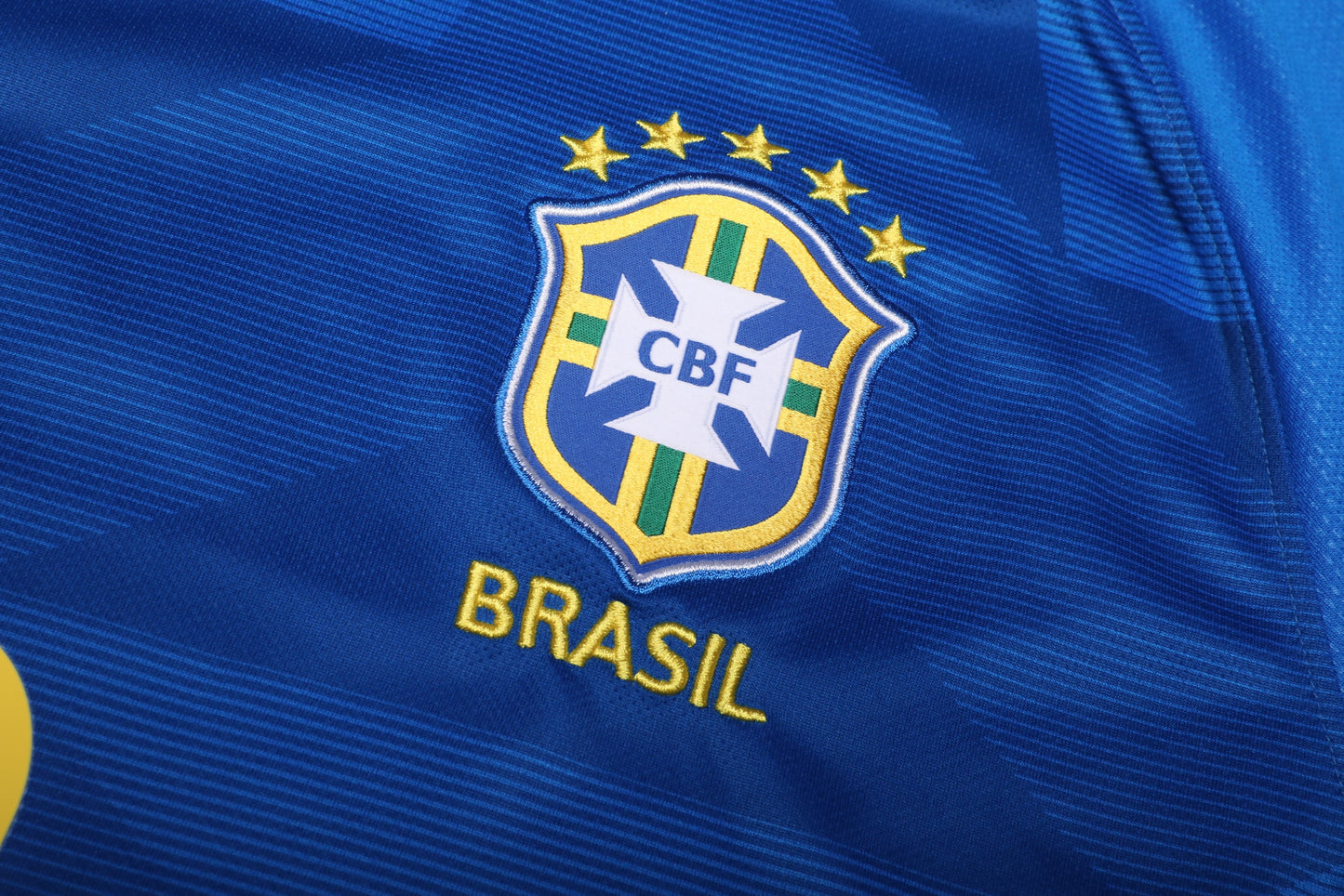 Brazil 2018 Away Jersey Thiago Silva #2 Kit - (9/10) - L