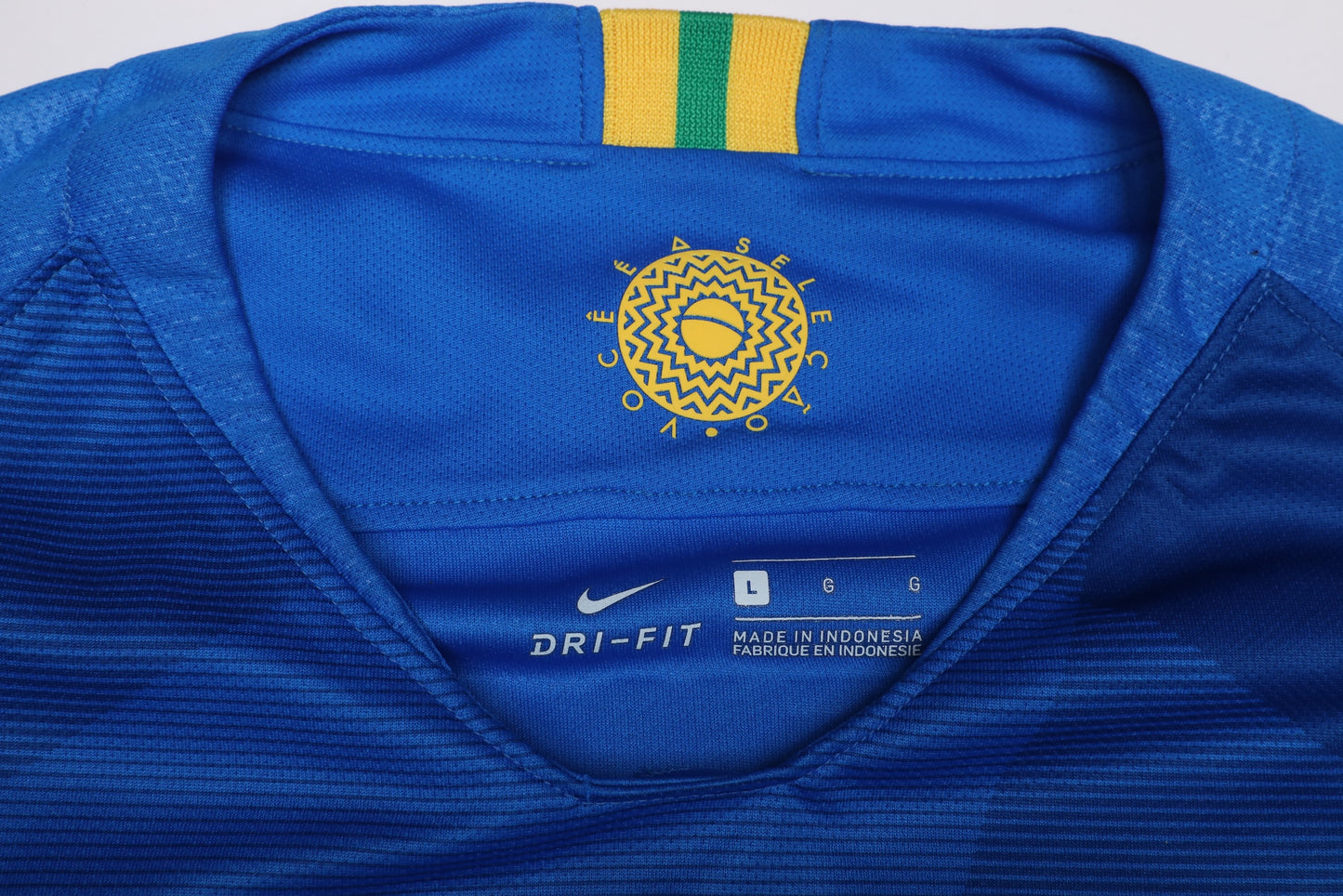 Brazil 2018 Away Jersey Thiago Silva #2 Kit - (9/10) - L