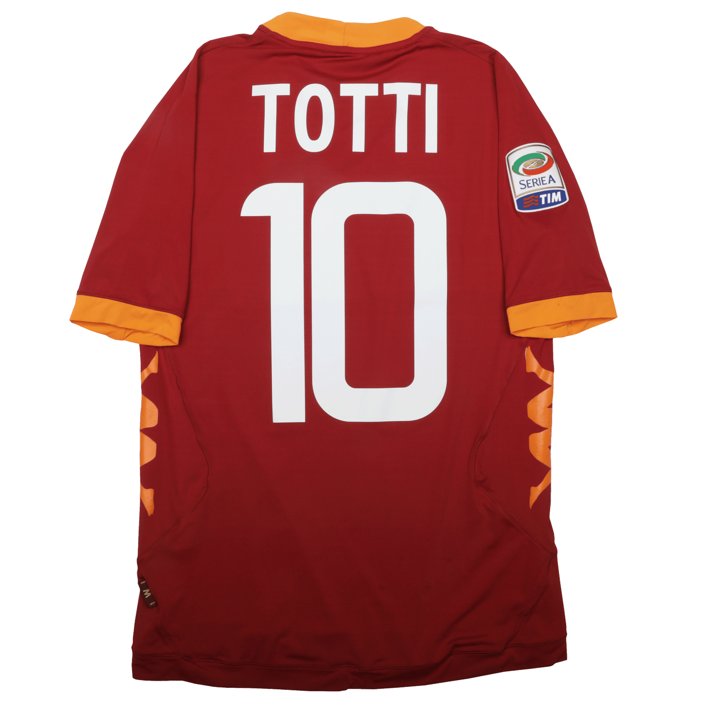 AS Roma 2011-12 Home Jersey Francesco Totti #10 Kit - (8/10) - M