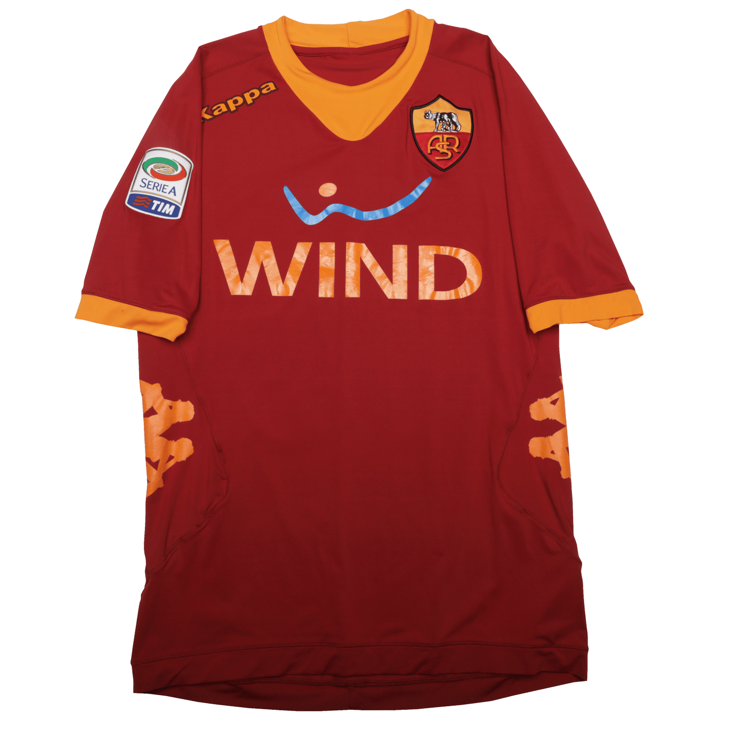 AS Roma 2011-12 Home Jersey Francesco Totti #10 Kit - (8/10) - M