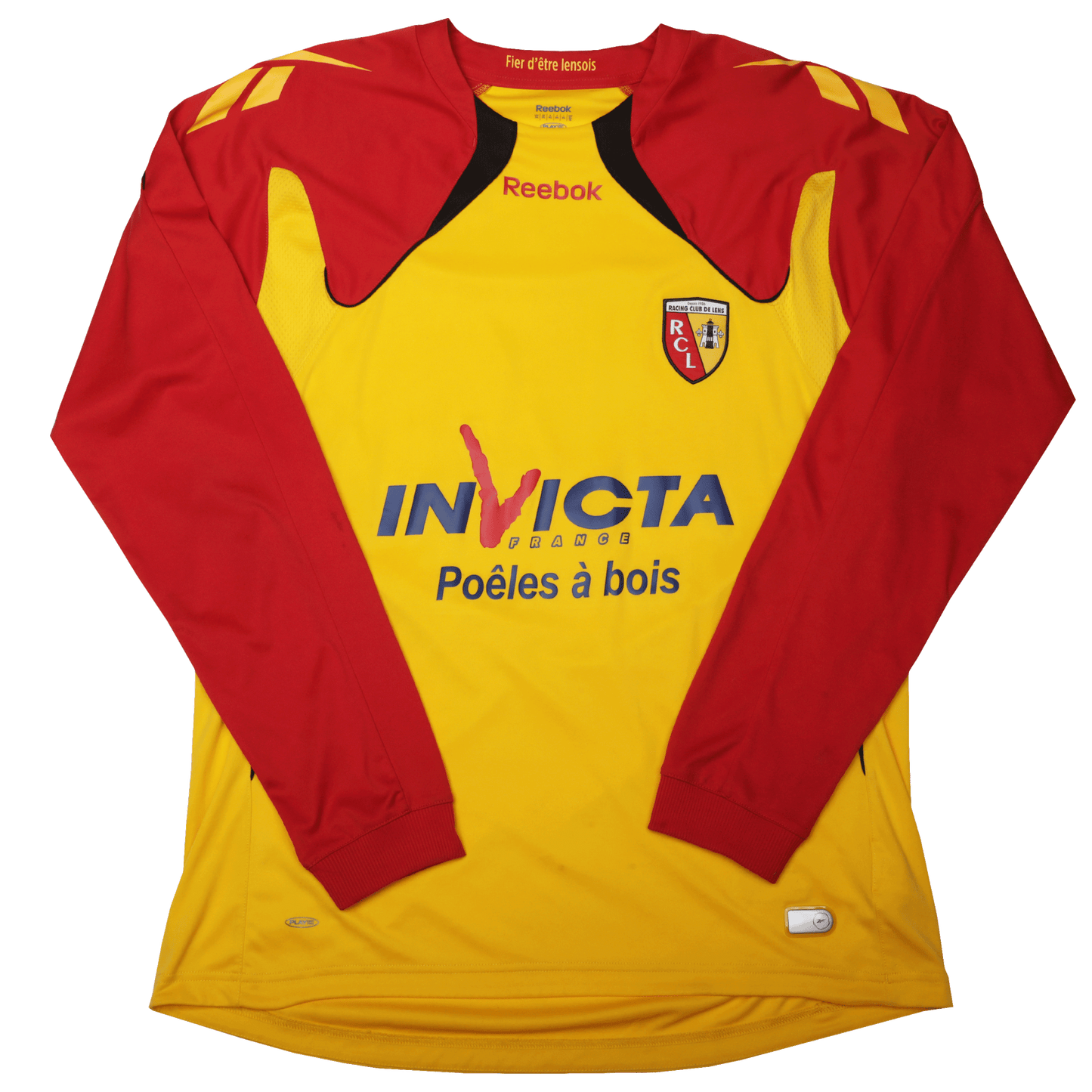 RC Lens 2010-11 Home Jersey Raphael Varane #14 L/S Kit - (9/10) - XL