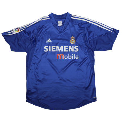 Real Madrid CF 2004-05 Third Jersey Zidane #5 Kit - (9.5/10) - L