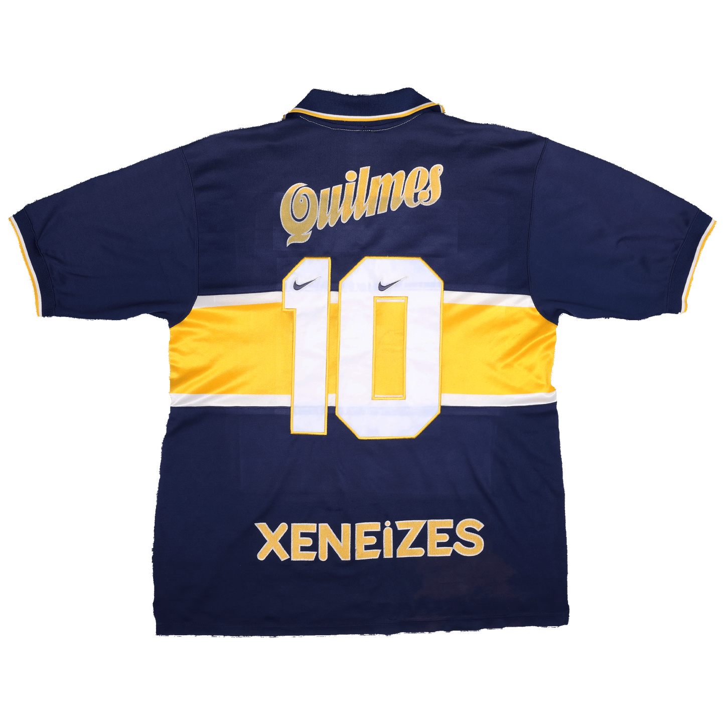 Boca Juniors 1996-97 Home Jersey Diego Maradona #10 Kit - (8/10) - M