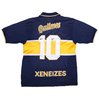 Boca Juniors 1996-97 Home Jersey Diego Maradona #10 Kit - (8/10) - M