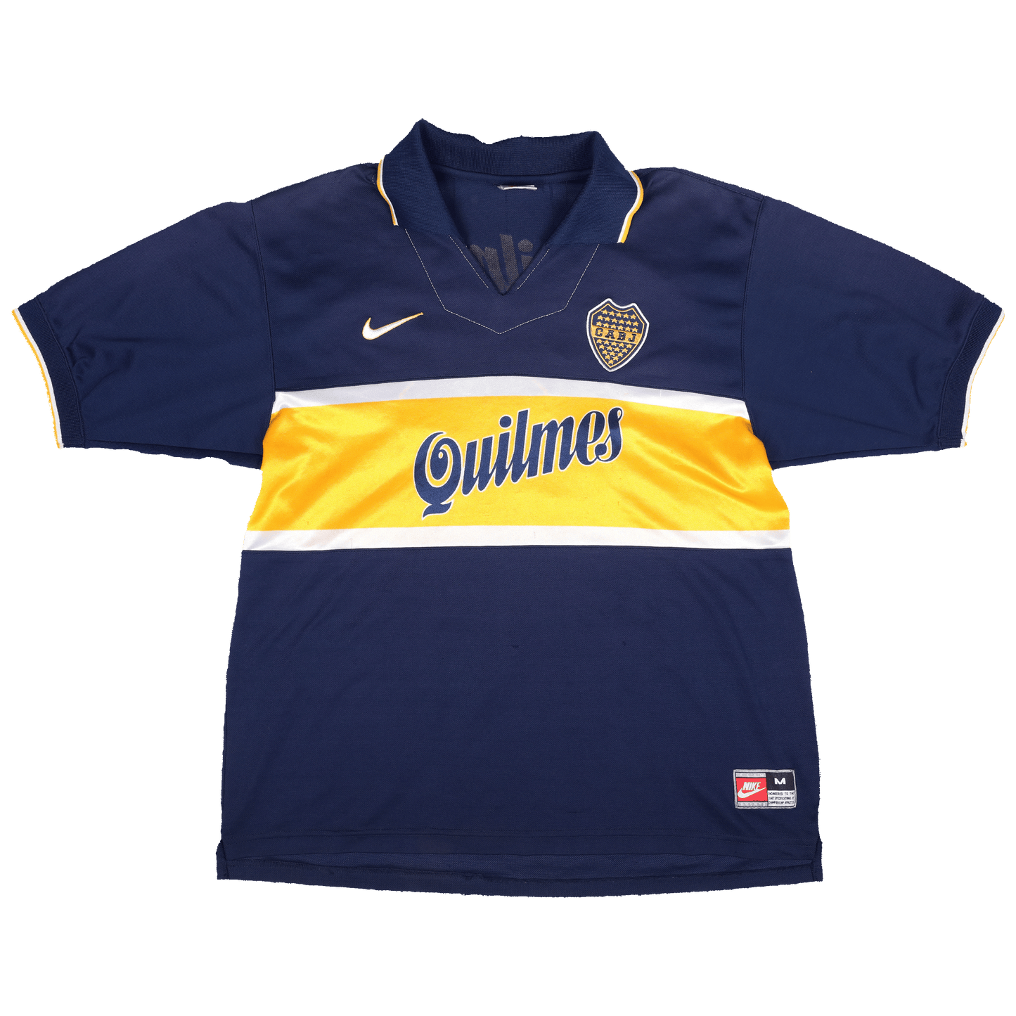 Boca Juniors 1996-97 Home Jersey Diego Maradona #10 Kit - (8/10) - M