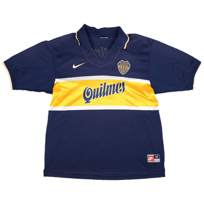 Boca Juniors 1996-97 Home Jersey Diego Maradona #10 Kit - (8/10) - M