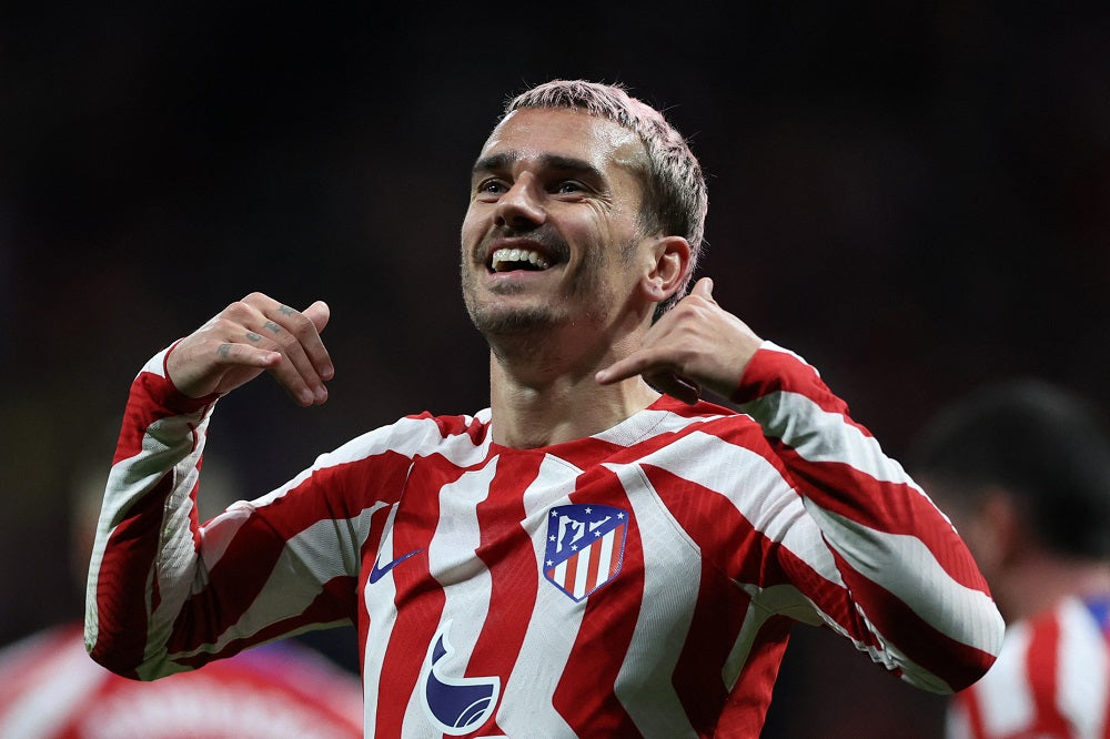 Atletico Madrid 2022-23 Home Jersey Griezmann #8 Kit - L *BNWOT*