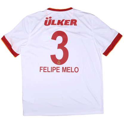 Galatasaray 2014-15 Away Jersey Felipe Melo #3 Kit - (8.5/10) - XL