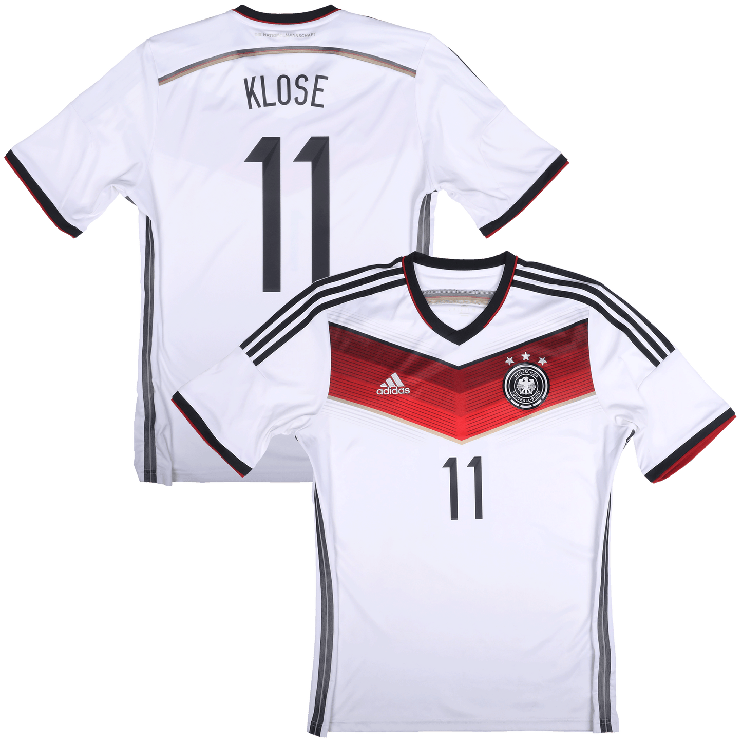 Germany 2014-15 Home Jersey Miroslav Klose #11 Kit - (8/10) - L