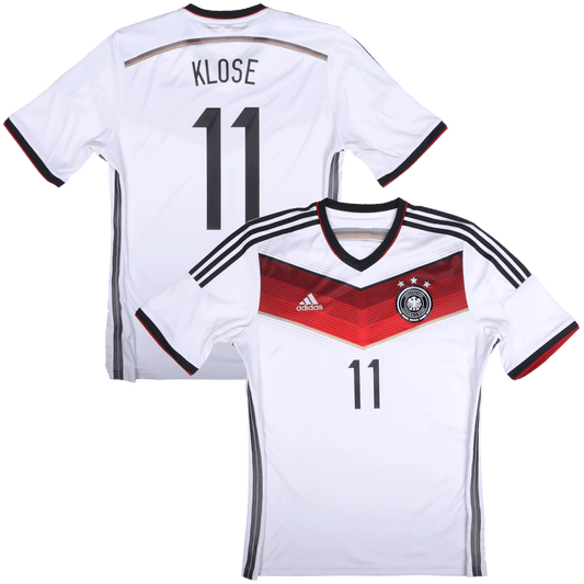 Germany 2014-15 Home Jersey Miroslav Klose #11 Kit - (8/10) - L