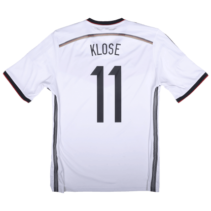 Germany 2014-15 Home Jersey Miroslav Klose #11 Kit - (8/10) - L