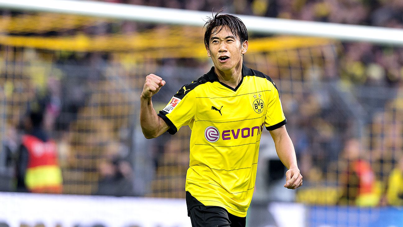 Borussia Dortmund 2015-16 Home Jersey Kagawa #23 Kit - (6.5/10) - M