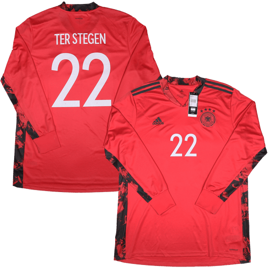 Germany 2020-21 GK Jersey Marc-Andre ter Stegen #22 L/S Kit - XL *BNWT*