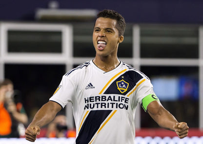 LA Galaxy 2018-20 Home Jersey Giovani #10 Kit - L *BNWT*