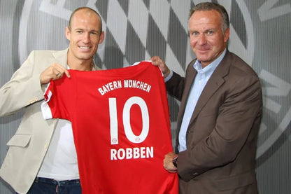 Bayern Munich 2009-10 Home Jersey Arjen Robben #10 Kit - (6.5/10) - XXL